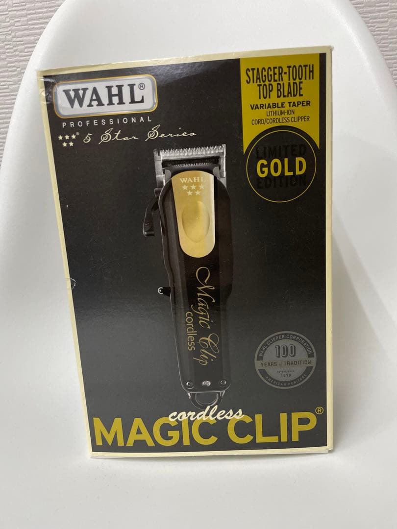 【完全未使用】WAHL Magic Clip コードレス バリカン 限定版