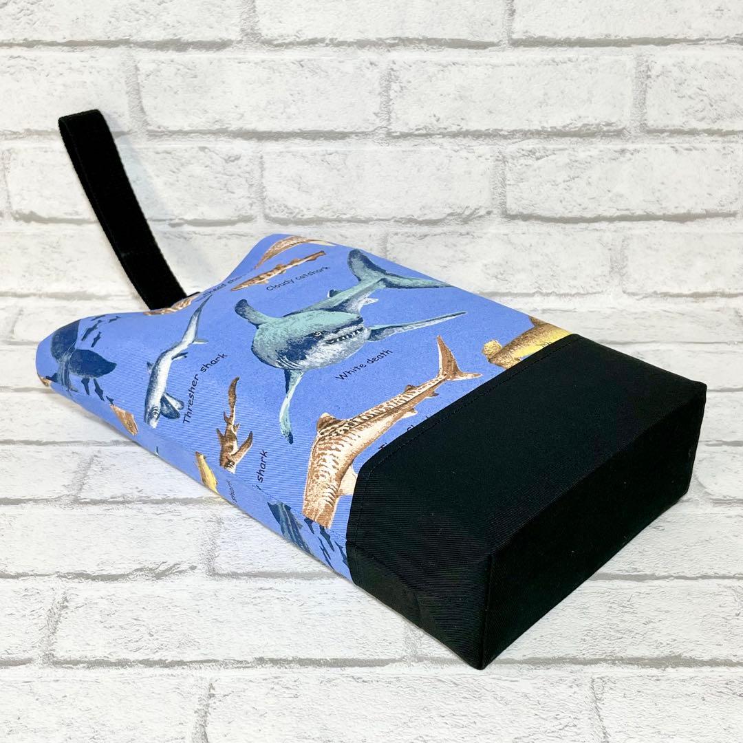 【kunako】サメ図鑑(ブルー)/深海魚(ネイビー)入園入学グッズ7点