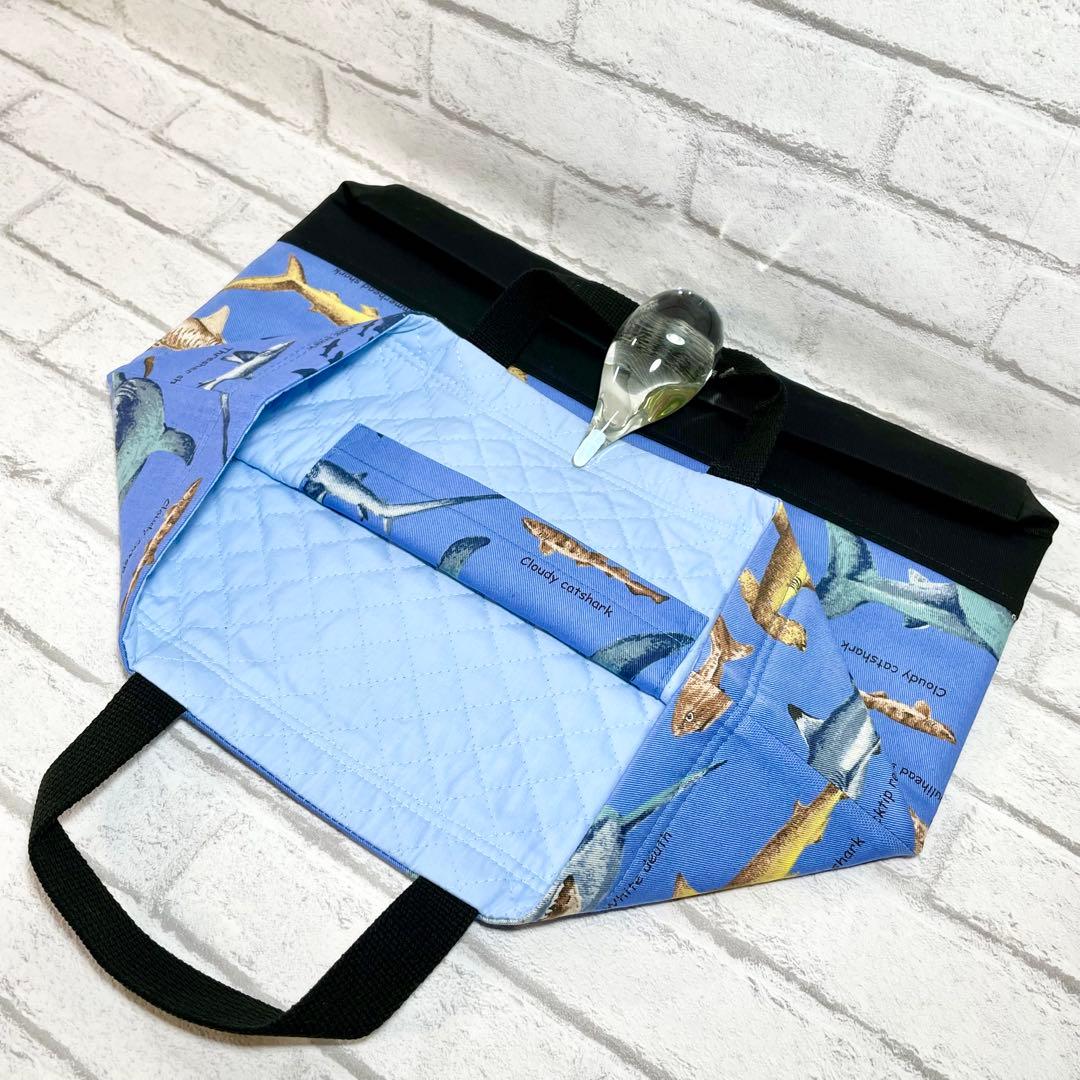 【kunako】サメ図鑑(ブルー)/深海魚(ネイビー)入園入学グッズ7点