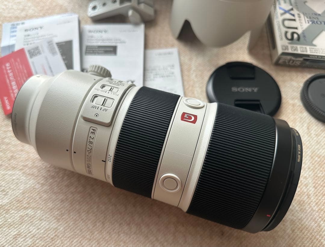 専用SONY FE 70-200mm F2.8 GM OSS ズームレンズ