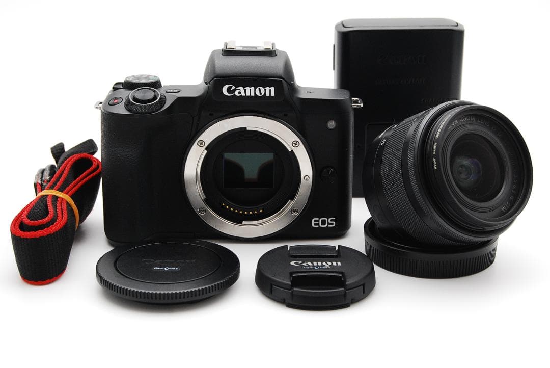 [極上美品] Canon EOS Kiss M2 / EF-M 15-45mm