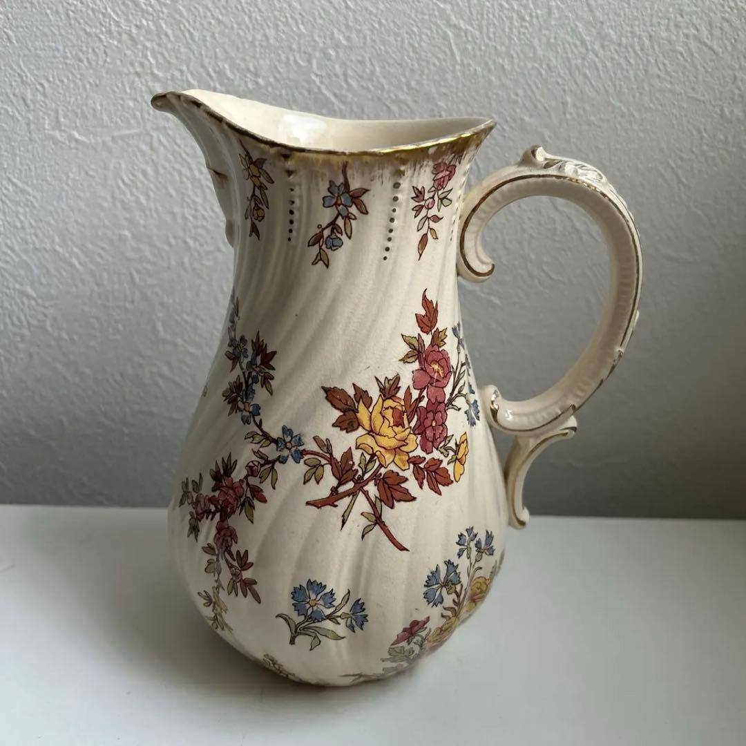 mルリビタキ様　サルグミンヌ　Louis XV ミルクピッチャー　水差し　ピシェ