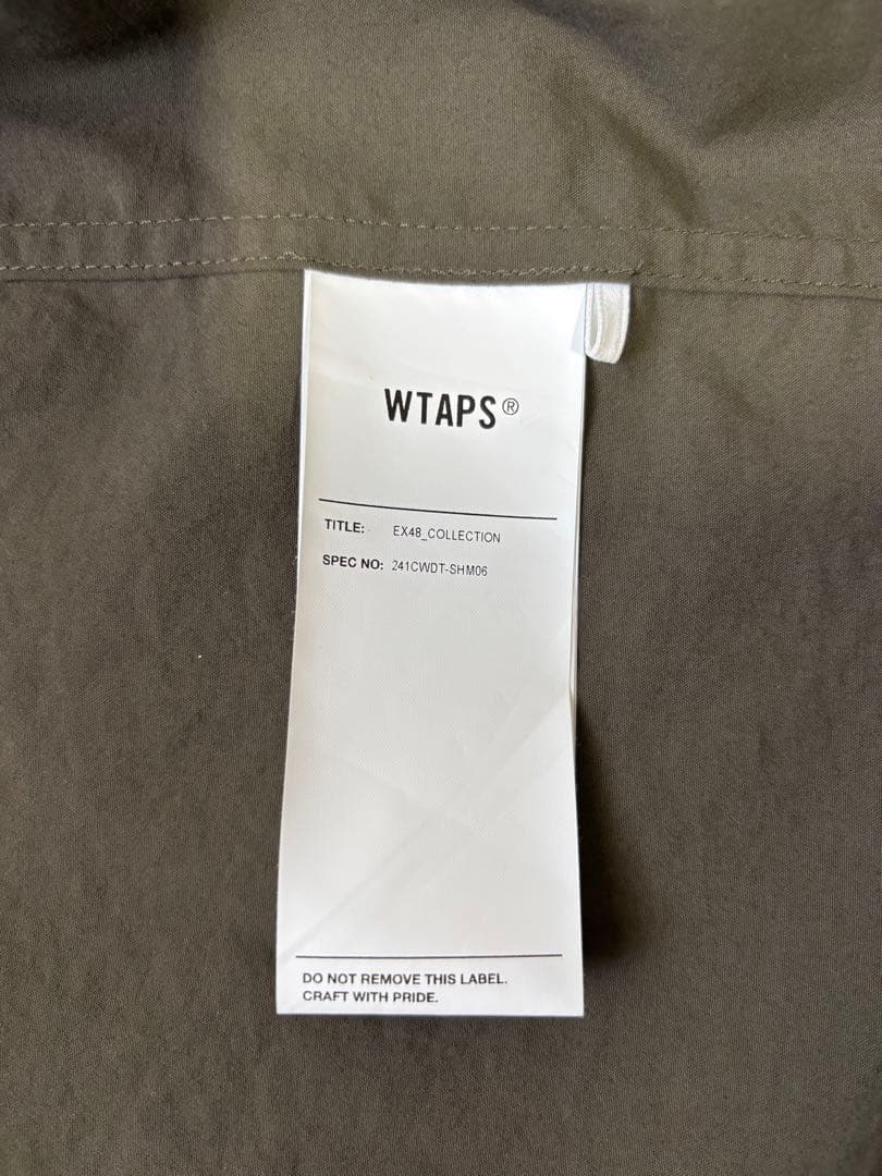 【24ss】WTAPS Scout/LS/Poly.Broadcloth