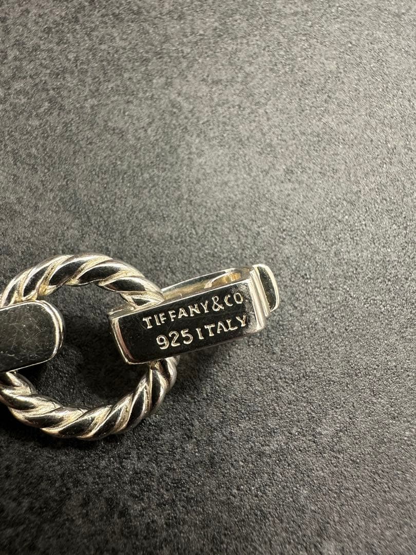 マツケンTiffany ＆ Co ツイストサークルブレスレット