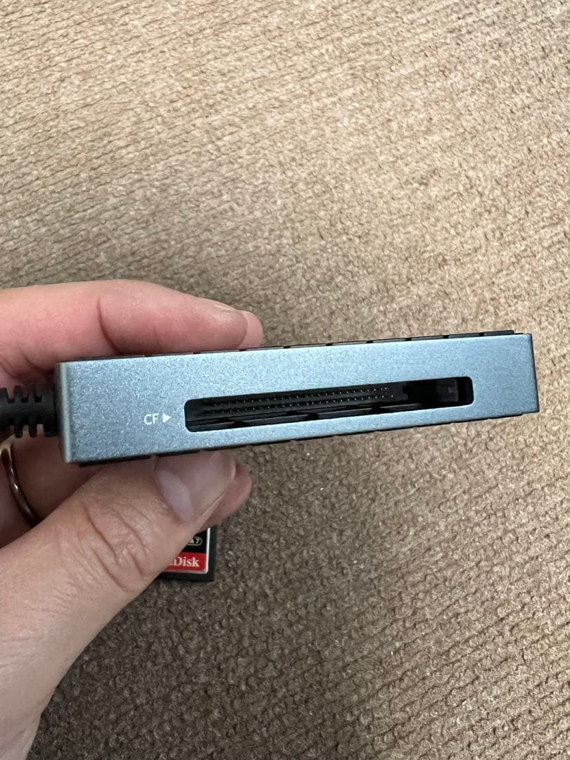 SanDisk Extreme PRO 128GB CFカード、リーダー