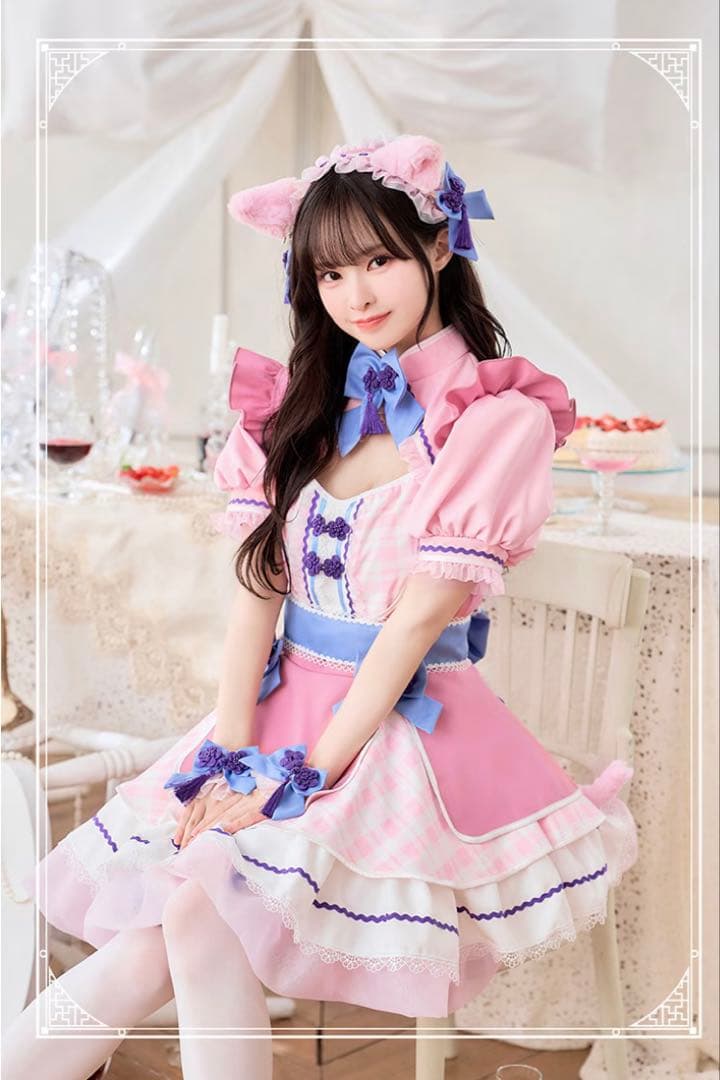 マリームーン/キャンディメルトチャイナキャット/ピンク/藤咲凪