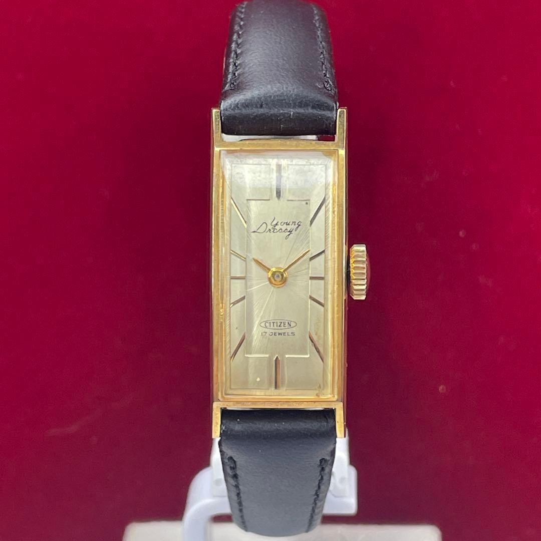 希少【OH済】未使用 60s CITIZEN Young Dressy 腕時計