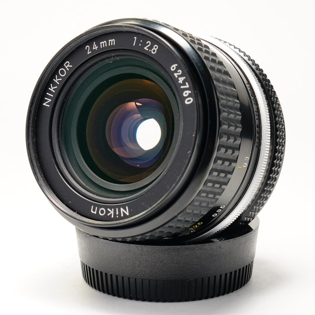 【極美品】動作◎ ニコン Ai Nikkor 24mm F2.8 760