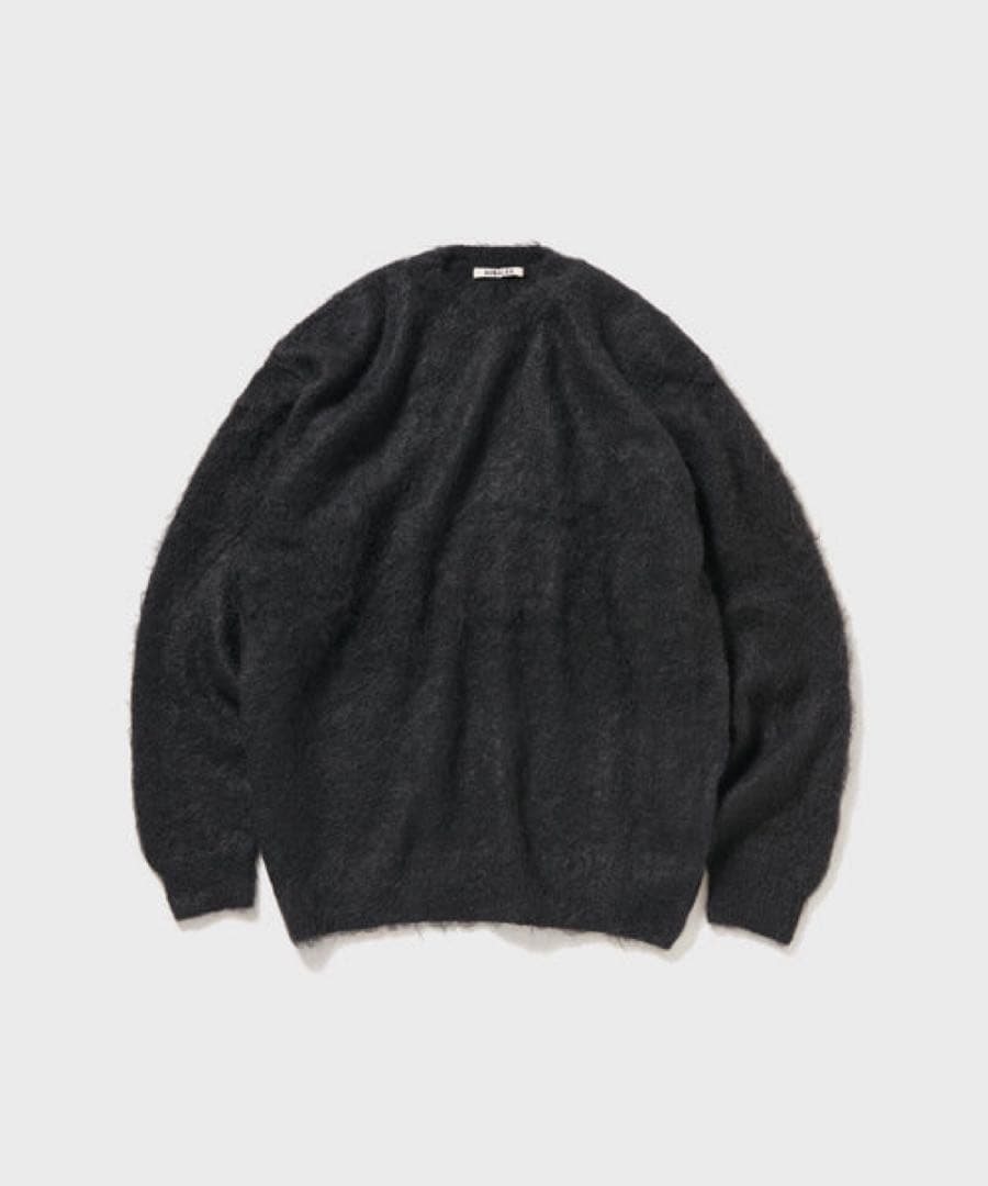トップス 24awAURALEE BRUSHED SUPER KIDMOHAIR KNIT