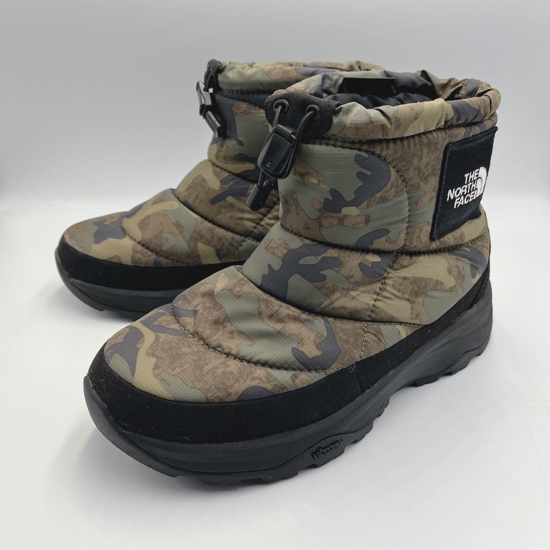 ノースフェイス ヌプシ ブーティ ウォータープルーフ ロゴ ショート【24cm】