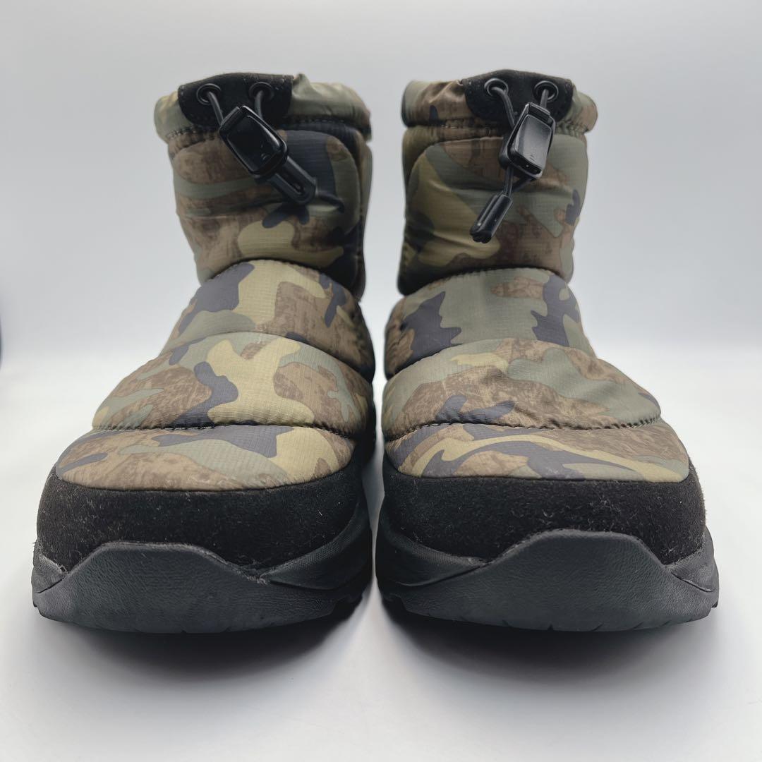 ノースフェイス ヌプシ ブーティ ウォータープルーフ ロゴ ショート【24cm】