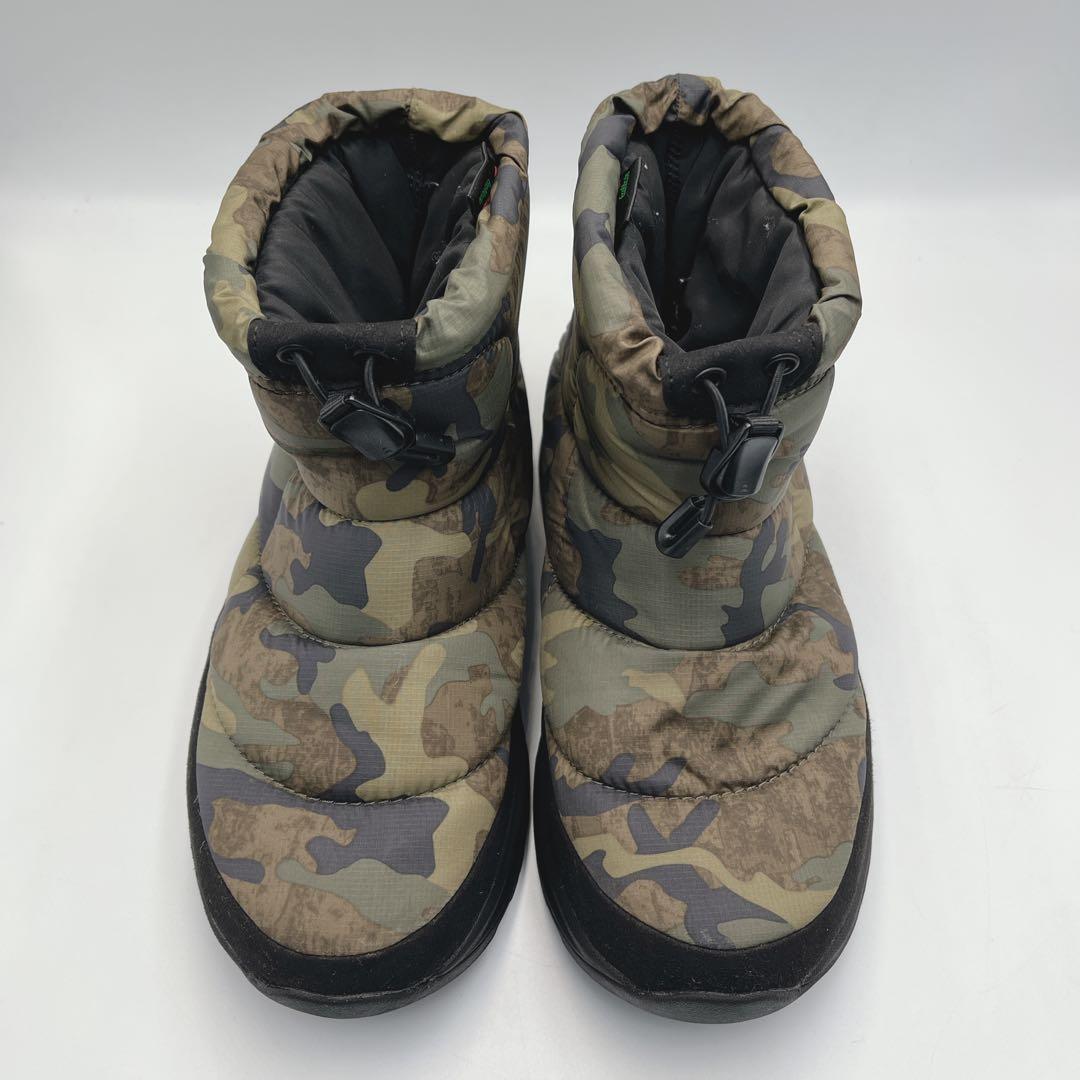 ノースフェイス ヌプシ ブーティ ウォータープルーフ ロゴ ショート【24cm】