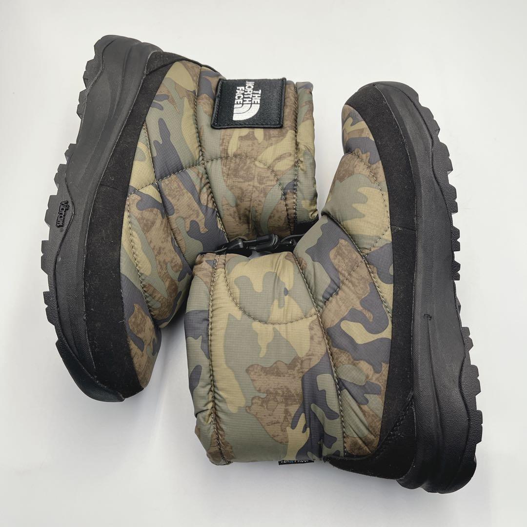 ノースフェイス ヌプシ ブーティ ウォータープルーフ ロゴ ショート【24cm】