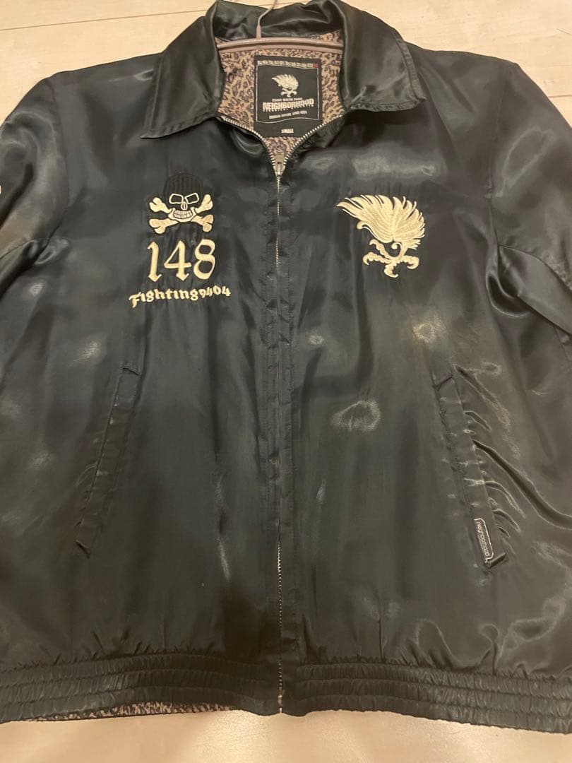 NEIGHBORHOOD 10周年記念2004ss スカジャンSサイズ 刺繍