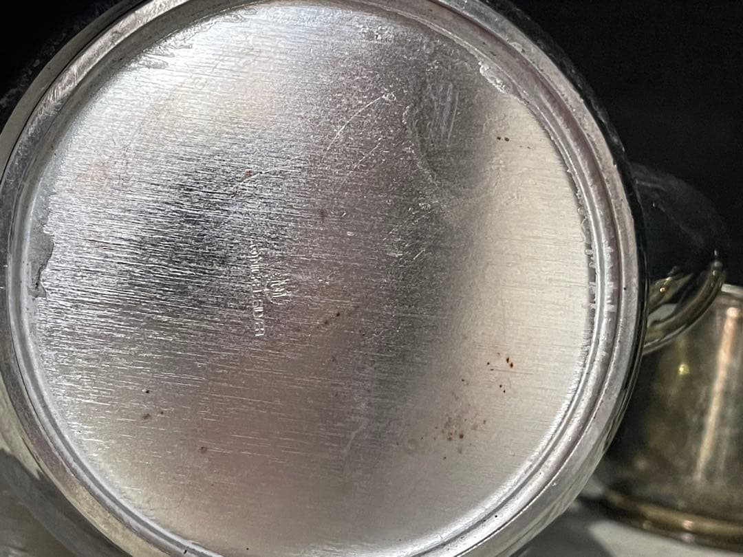 ニッケルシルバー　ティーセットまとめ