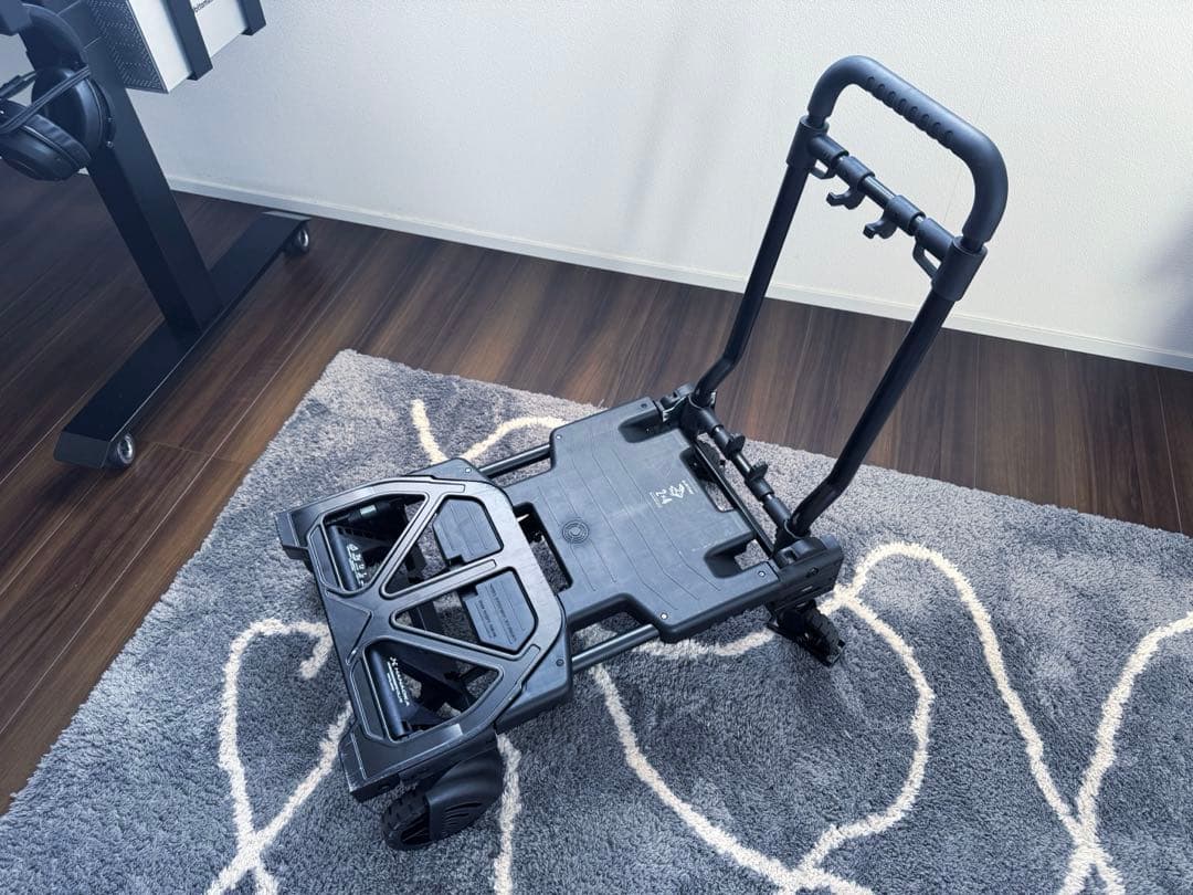 花岡車輌 フラットカート2×4 ブラック