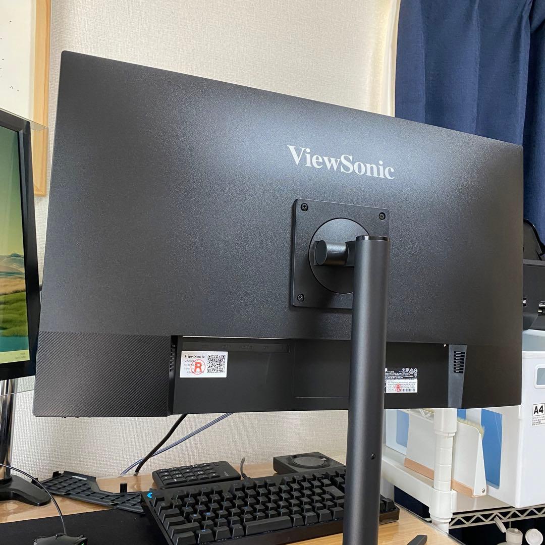 ViewSonic VX2728J-2K-7 27インチ ディスプレイ 美品