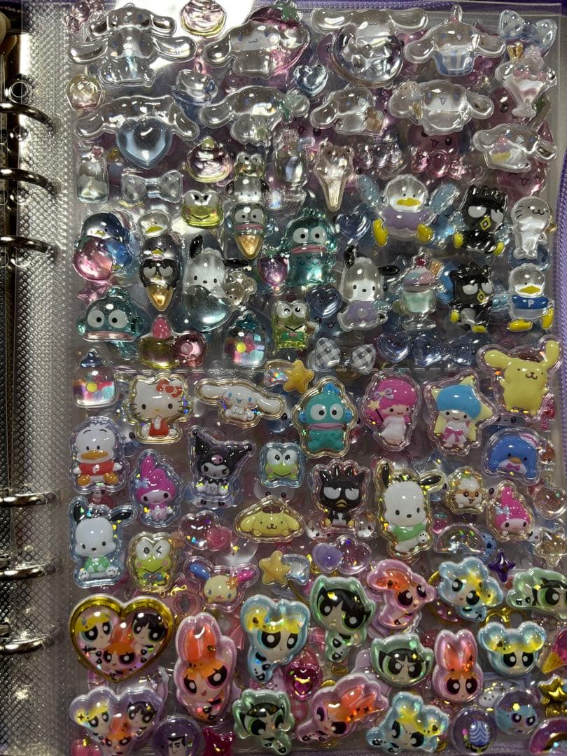 ボンボンドロップシール　シール帳完成品