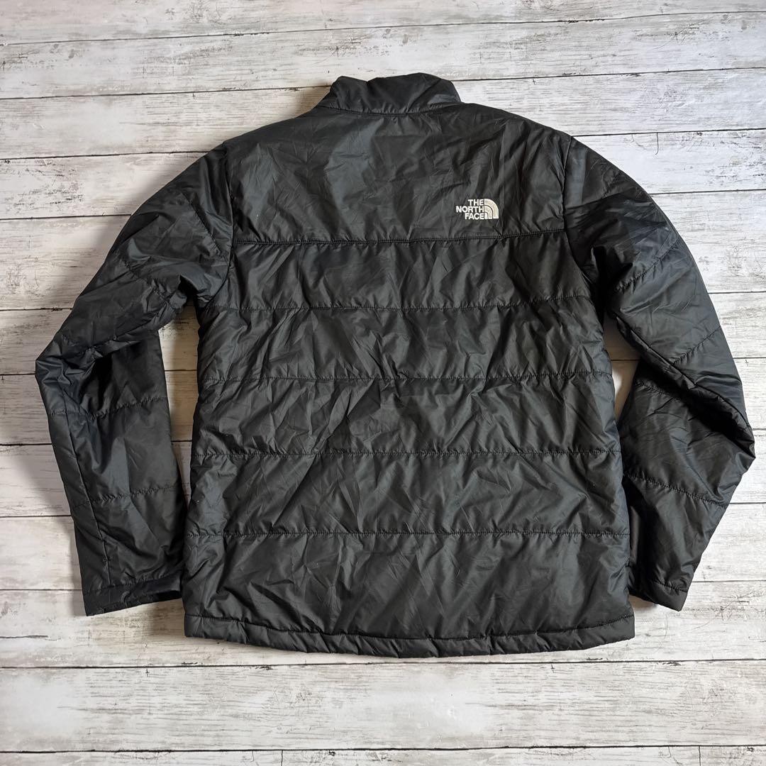 k*n様 ノースフェイス 中綿ジャケット M ブラック 企業ロゴ LastPas