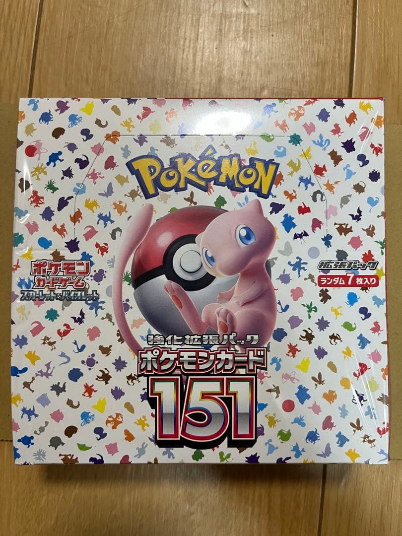 ポケモンカード151 box シュリンク付き 新品未開封