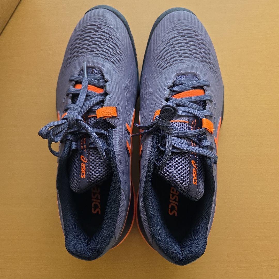 26.5cm WIDE ゲルレゾリューション10オールコート 新品テニスシューズ