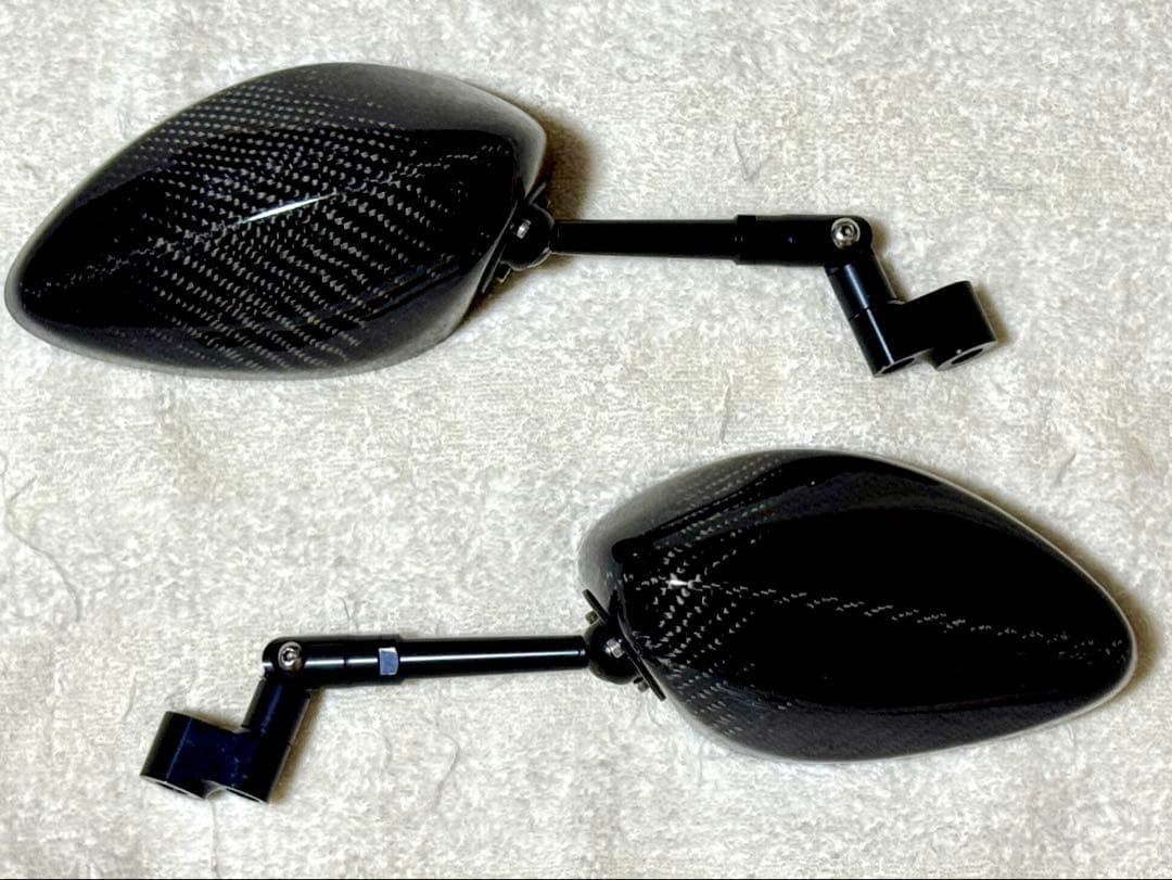 本物 マジカルレーシング カーボンミラー NK-1 タイプ4 ショートエルボステ