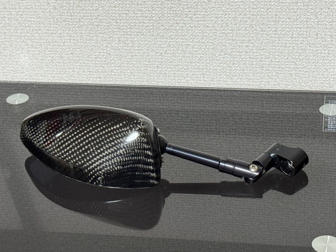 本物 マジカルレーシング カーボンミラー NK-1 タイプ4 ショートエルボステ