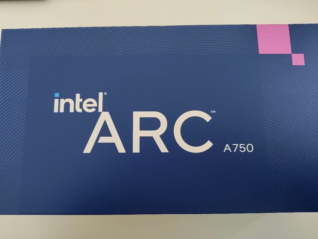 し*お様 Intel ARC A750 Limited Edition グラフィ