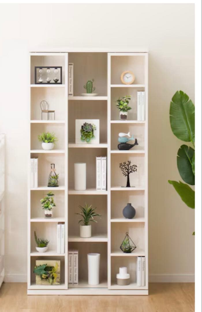 ニトリ Wスライド本棚 (M BS003 WW) 180cm