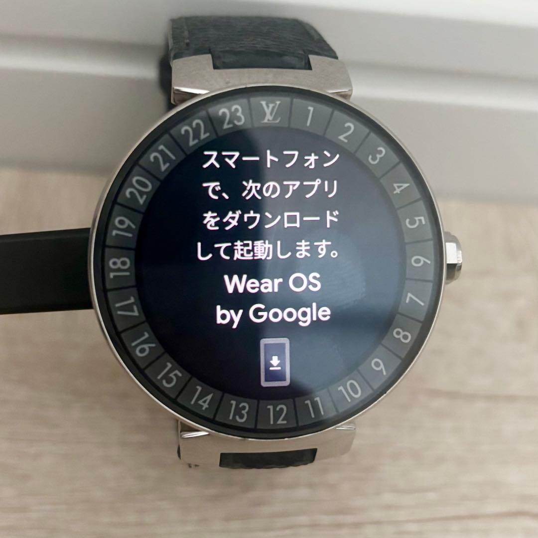 【美品】LOUIS VUITTON 稼働 スマートウォッチ ホライゾン ヴィトン
