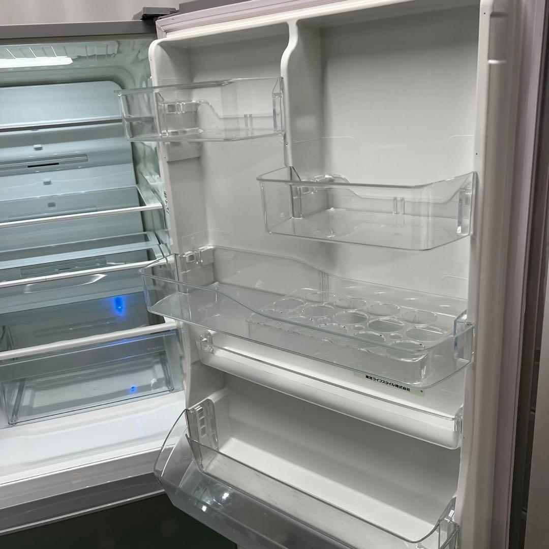 937⭕️冷蔵庫　大型　東芝　400-500㍑　右開き　安い　シルバー　設置無料