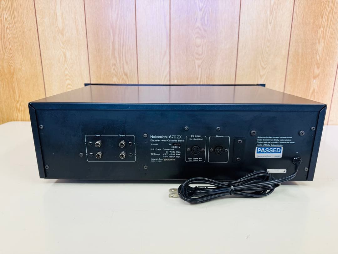 Nakamichi　ナカミチ　670ZX　カセットデッキ