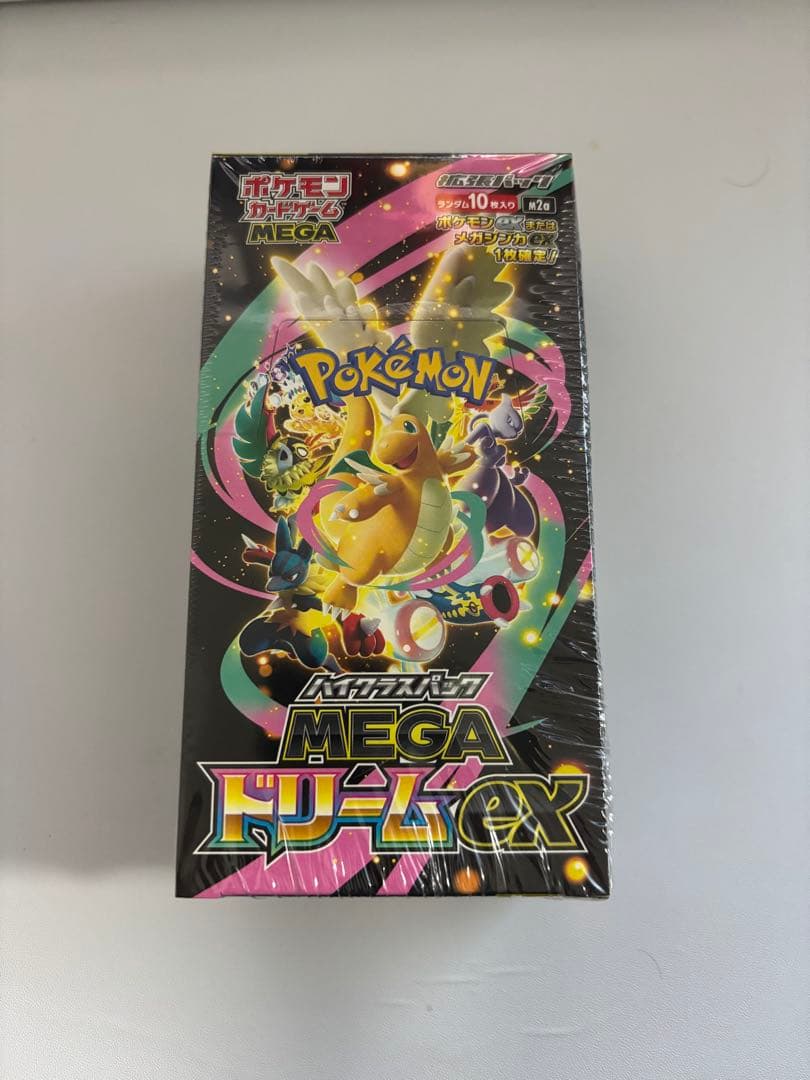 ポケモンカード　MEGAドリーム シュリンク付BOX