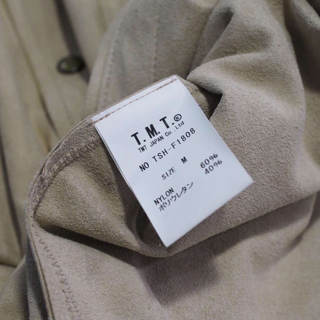 超美品 TMT AMARETTA SUEDE SHIRTS 定価 33000円