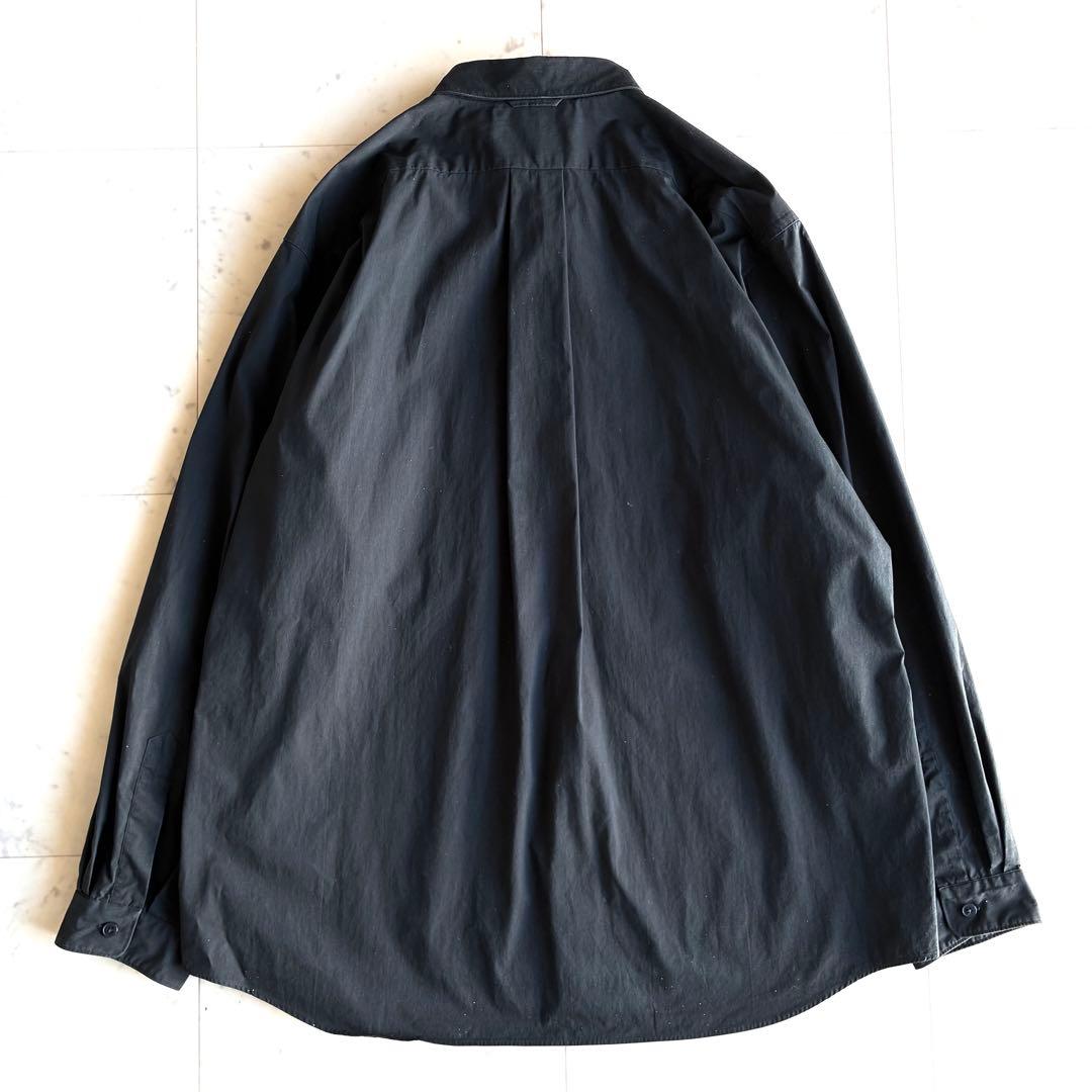 YAECA ヤエカ 長袖シャツ オーバーサイズ ブラック メンズ Lサイズ