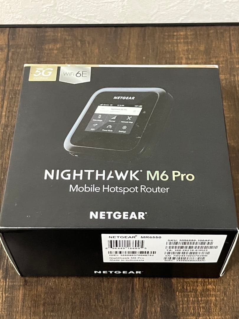 NETGEAR　Nighthawk M6 Pro 　5Gミリ波モバイルルーター