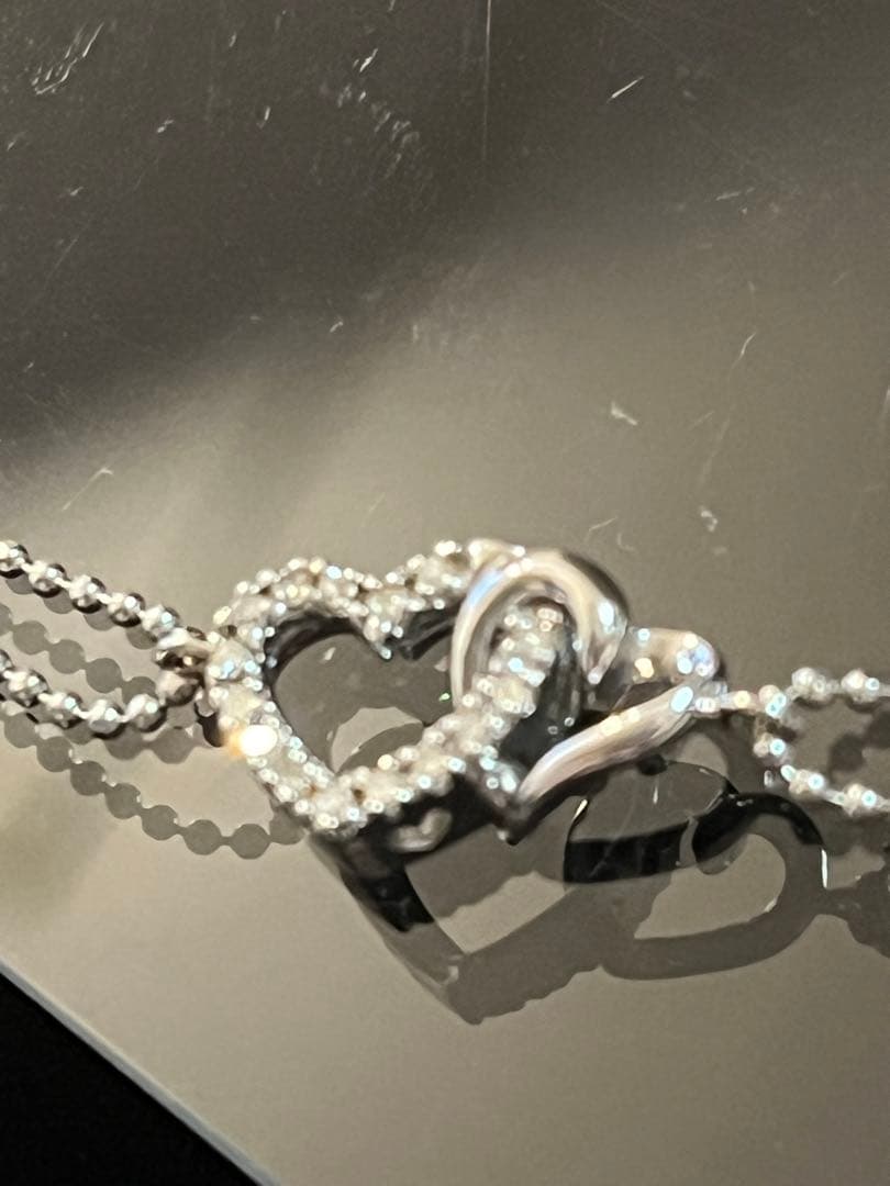 希少！超美品TSUTSUMI/14kWGダイヤ・アンクレット