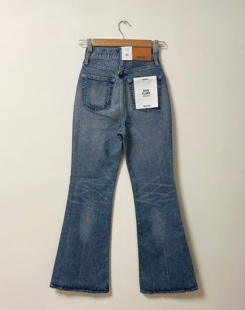 MOUSSY MVS フレア　デニム　レディース　23　ブーツカット　ジーンズ