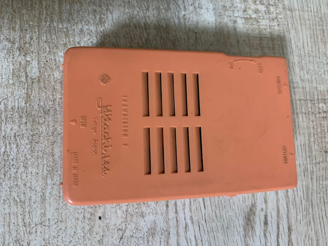 ◇極レア◇日立 WH-761 トランジスタラジオ 2バンド 1961年製 作動品