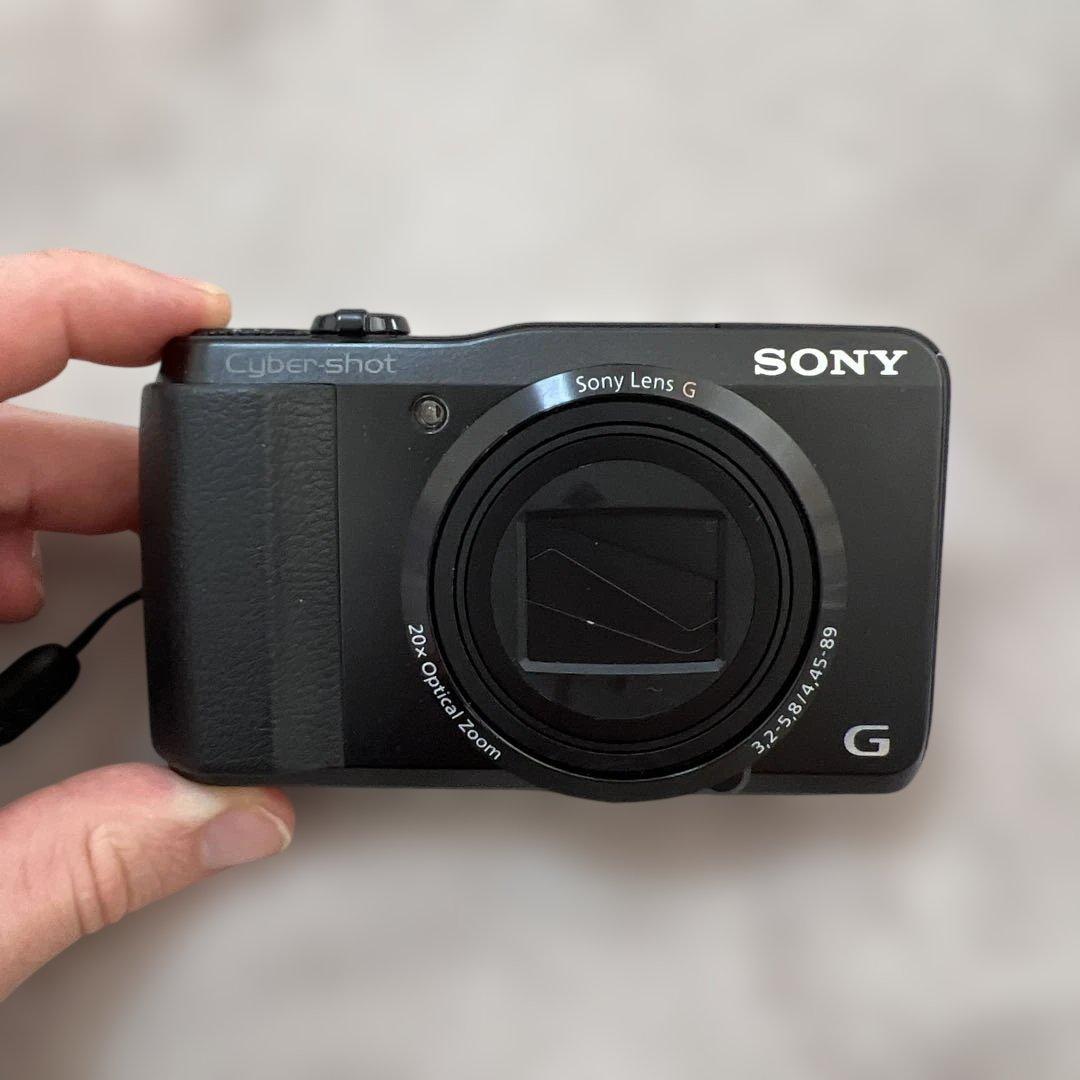 【美品】SONY ソニー DSC-HX30V ブラック デジタルカメラ