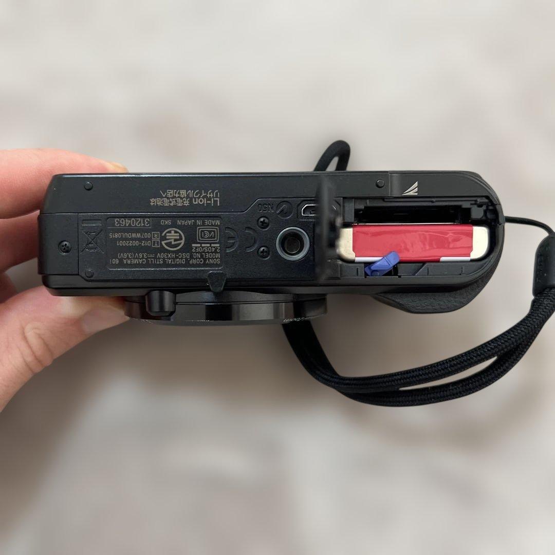 【美品】SONY ソニー DSC-HX30V ブラック デジタルカメラ