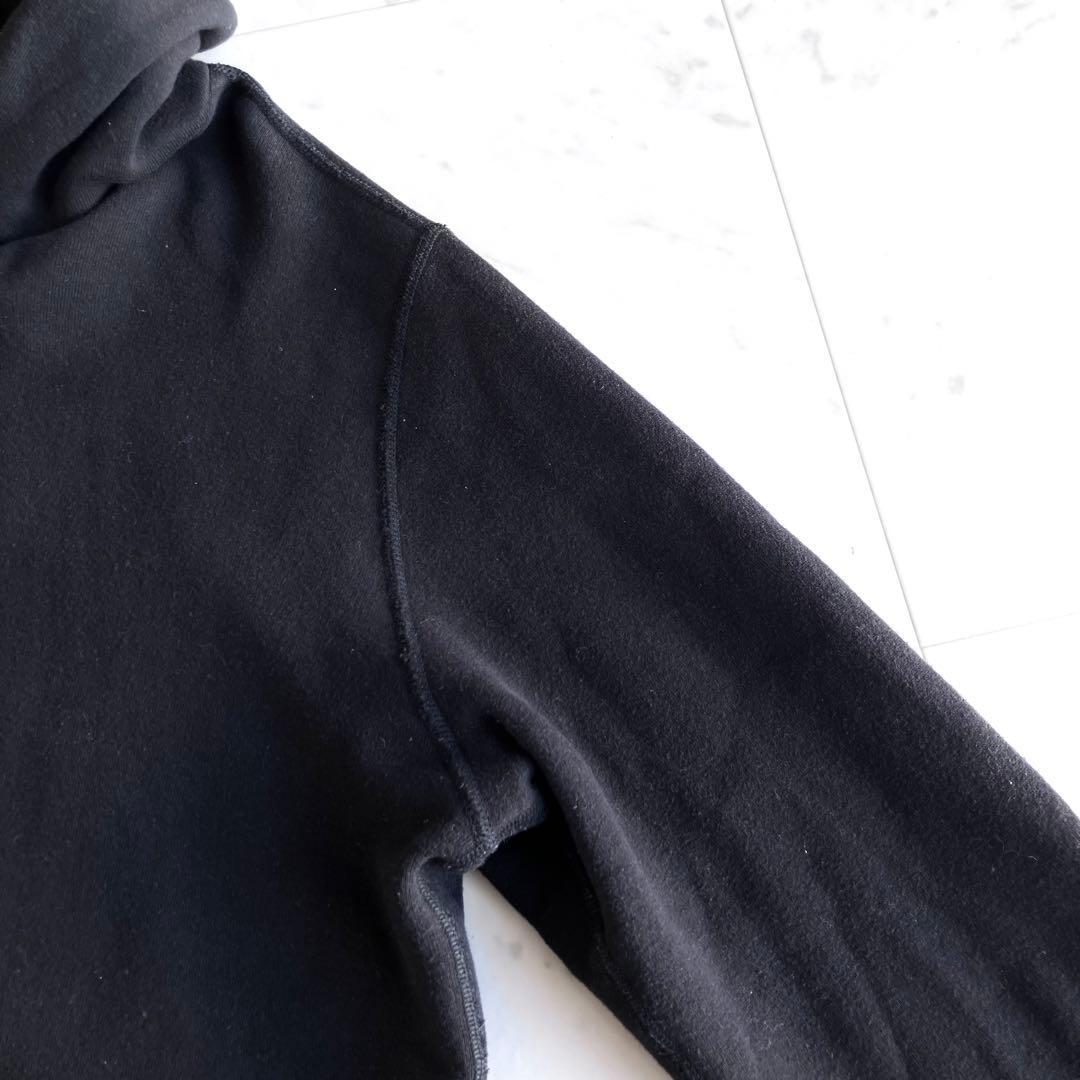 LOOPWHEELER ループウィラー プルオーバーパーカー 黒 M