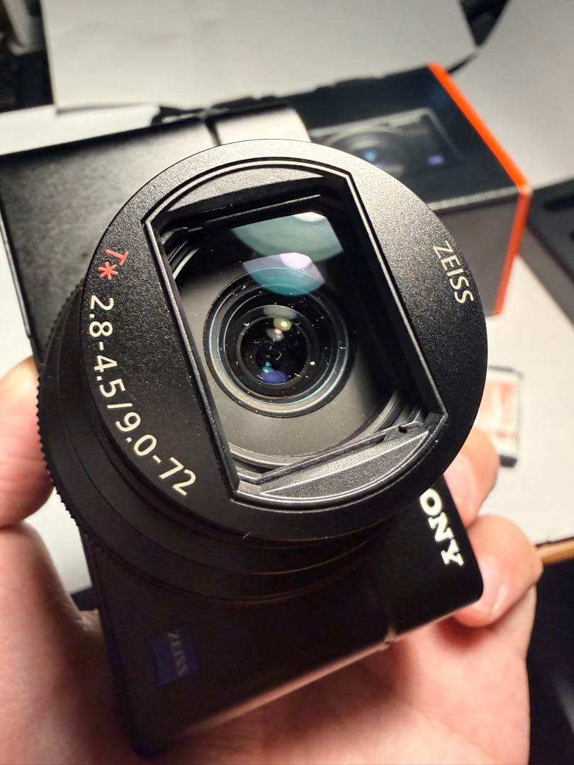 【訳あり/実用品】元箱付SONY RX100M7 バッテリー3個＋充電器