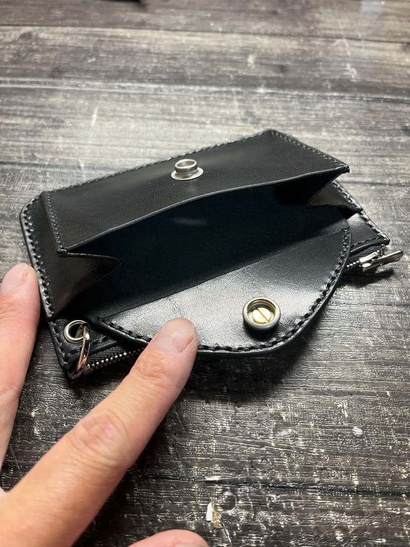 栃木サドルレザー　アポロコンチョコンパクトウォレット