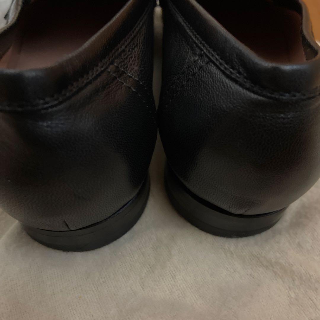 本日7日限定価格エルメス　モカシン　パリ　シルバー金具　35