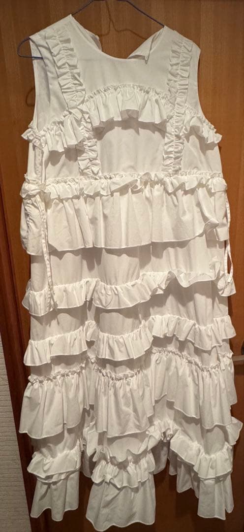 merry jenny フリルティアードワンピース