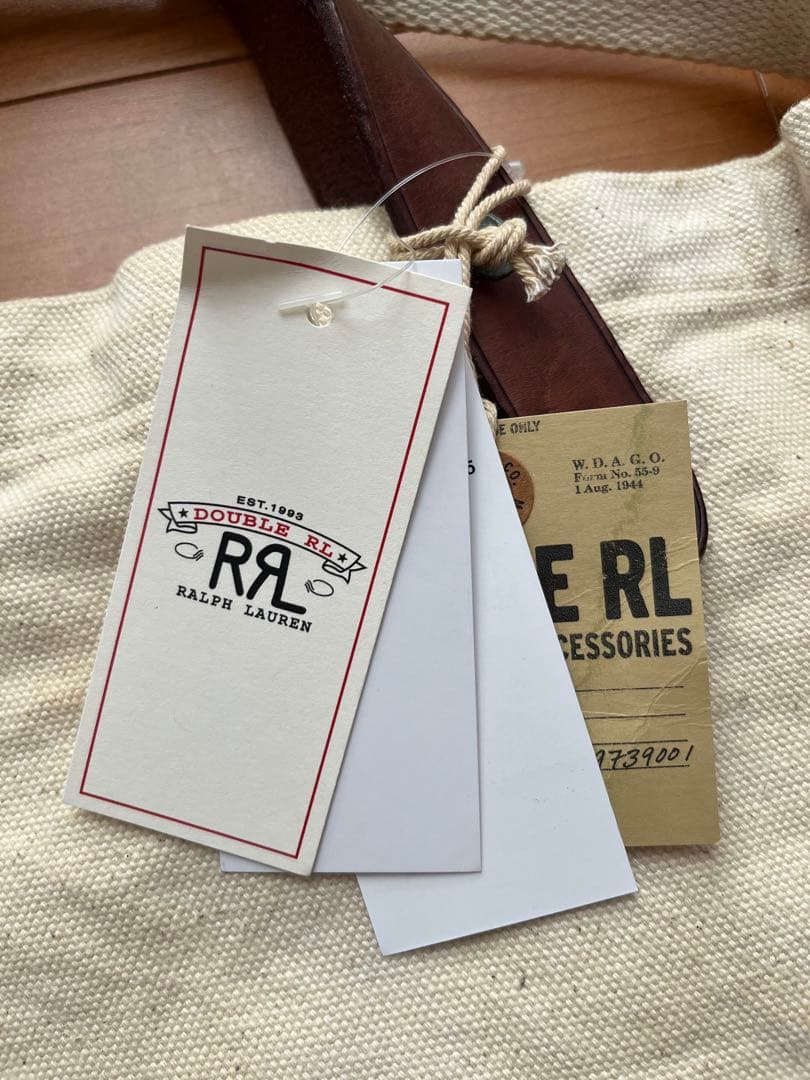 送料無料☆希少 新品 RRL ラルフローレン トートバッグ ショルダー BAG