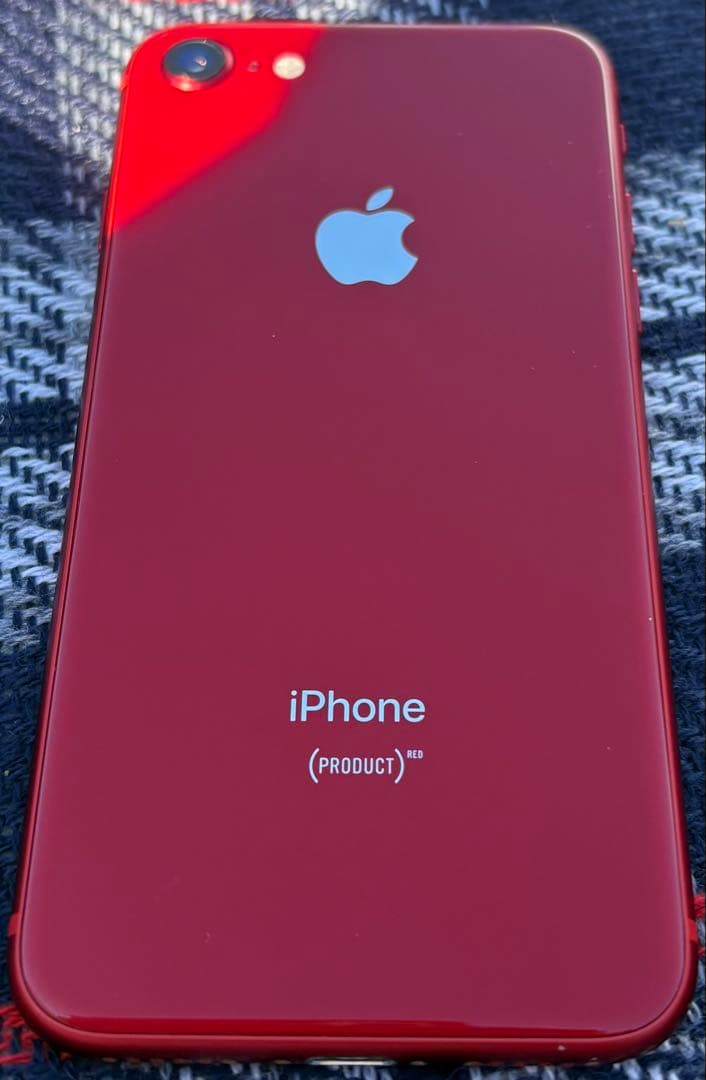 【美品】iPhone 8 256GB (PRODUCT)RED バッテリー81%
