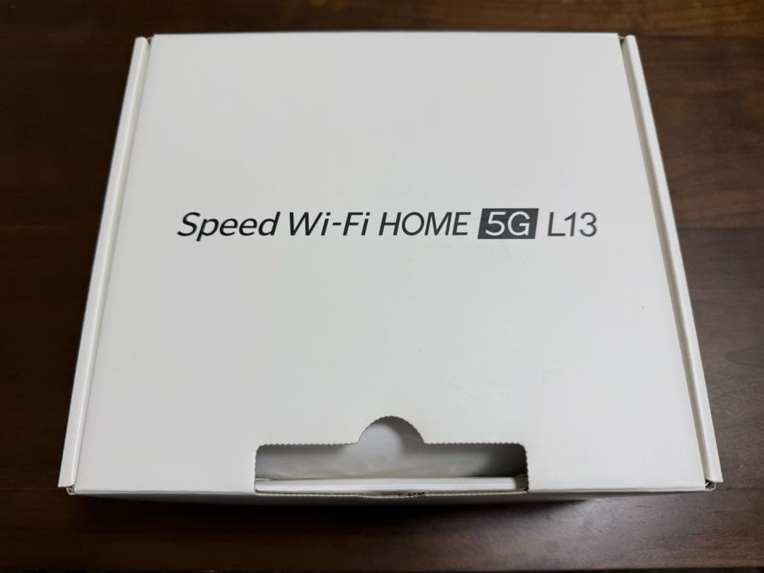 Speed Wi-Fi  5G L13 ホワイト