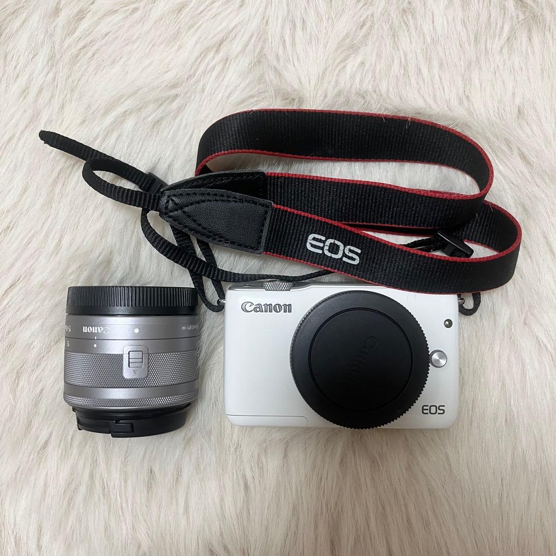 Canon EOS M10 ホワイト ミラーレス一眼